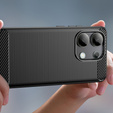 Чехол до Oppo A79 5G, Karbon, чёрный