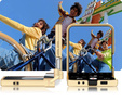 Чoхол до Samsung Galaxy Z Flip7 FE / Z Flip6, Electro Ring, білий