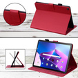 Чехол для Lenovo Tab M10 Plus 10.6 Gen 3, с клапаном, animal, красный