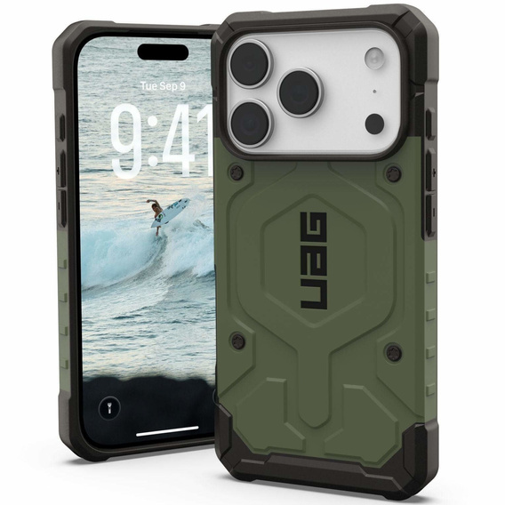 Чохол Urban Armor Gear для iPhone 17 Pro Max, Pathfinder MagSafe, оливковий
