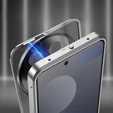 Чехол для Nothing Phone 3a Pro, Frame Case, серебряный