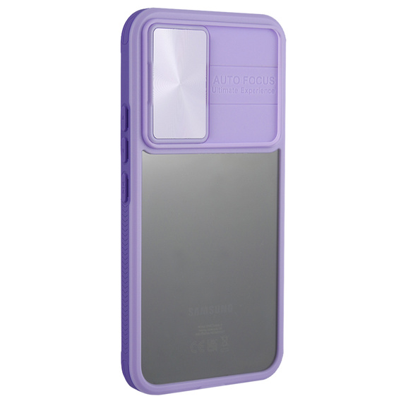 Чехол до Samsung Galaxy S23 FE, Slide Camera, фиолетовый