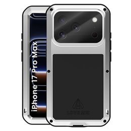 Бронированный чехол с закаленным стеклом для iPhone 17 Pro Max