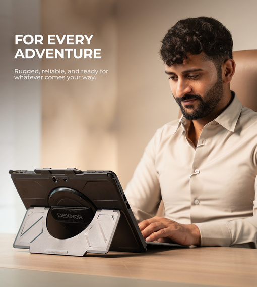 Чохол Dexnor 360° з ремінцем і кріпленням для стилуса для Microsoft Surface Pro 11/10/9