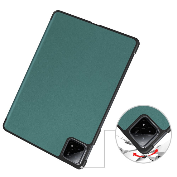Чохол для Xiaomi Pad 6S Pro 12.4, Smartcase, зелений