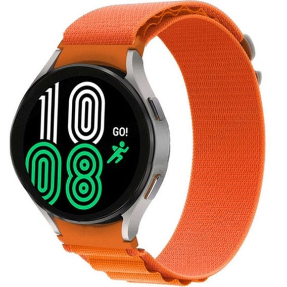 Нейлоновый ремешок до Samsung Galaxy Watch 4 5 40/42/44/46/45MM Pro, Orange