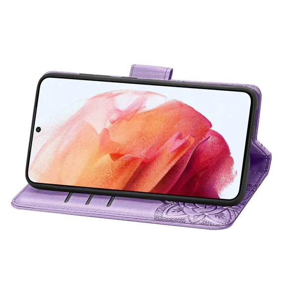 Чохол-книжка для Oppo A80, Butterfly, фіолетовий