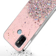 Чoхол до Oppo A53 2020, Glittery, рожевий