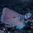 Чехол для iPhone 14 Pro Max, ERBORD Impact Guard, MagSafe, синий