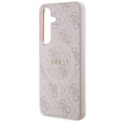 Чехол Guess HC MagSafe PU 4G Ring Classic Logo для Samsung Galaxy S24