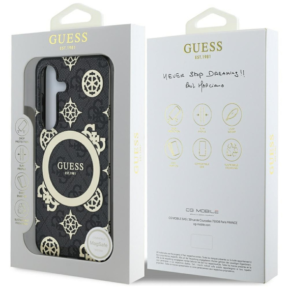Чохол GUESS Magnetic IML Peony для Samsung Galaxy S25