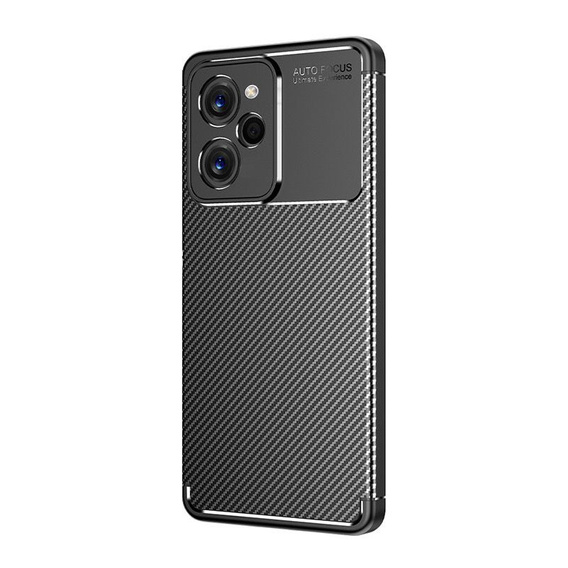 Чoхол до Xiaomi Poco X5 Pro 5G, Carbon Gel, чорний
