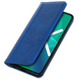 Флип-кейс для Oppo Reno8 T, Split Leather, синий