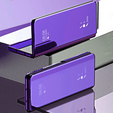 Чехол до Samsung Galaxy Z Fold3 5G, Clear View, фиолетовый