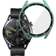 2в1 чехол и защитное стекло для часов Huawei Watch GT 3 46mm, зелёный