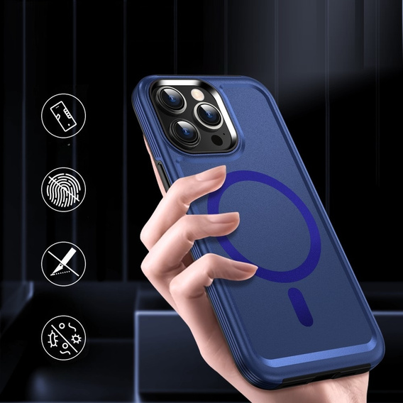 Чохол MagGuard для iPhone 15 Pro Max, MagSafe, м'яти