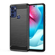 Чехол до Motorola Moto G60S, Carbon, чёрный