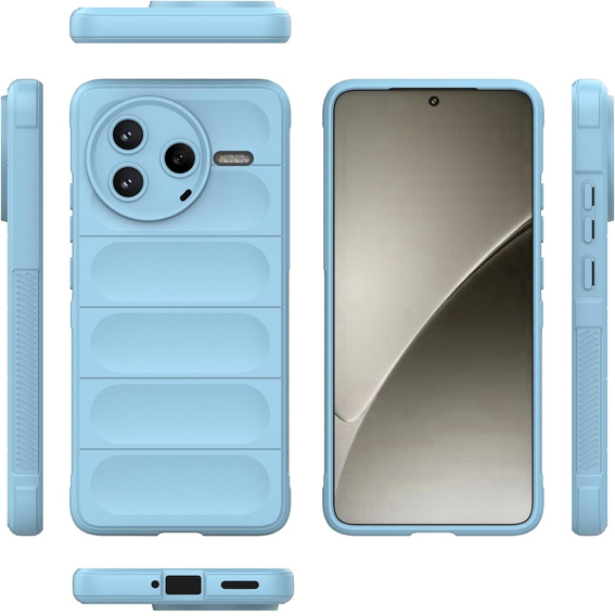 Чехол до Xiaomi Poco F7 Pro, Gaming Shockproof, синий