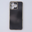 Чохол для Realme C51, Glamour CamShield, чорний