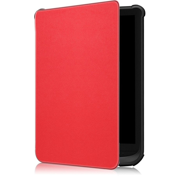 Чохол для PocketBook Touch Lux 4 5 606 616 627 628 632 633, Smartcase, червоний