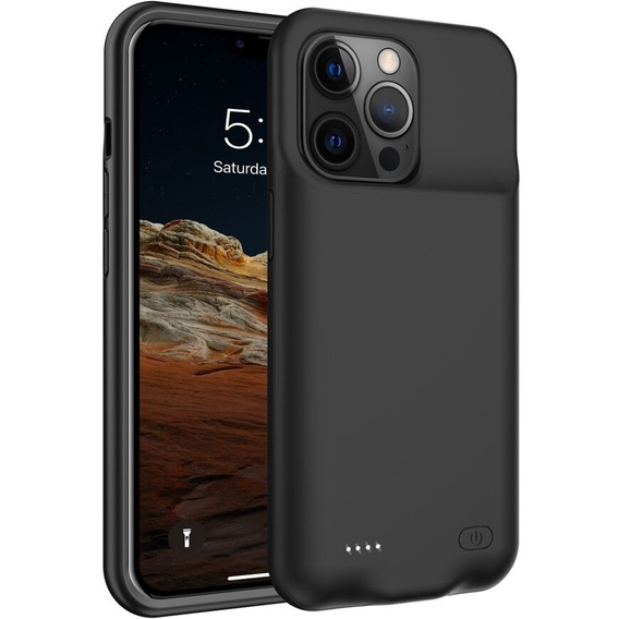 Чохол з батареєю 7000mAh до iPhone 13 Pro Max, чорний
