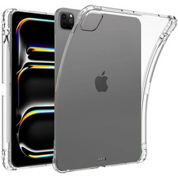 Чехол для iPad Pro 11" 2024 (5 gen.), силиконовый, прозрачный
