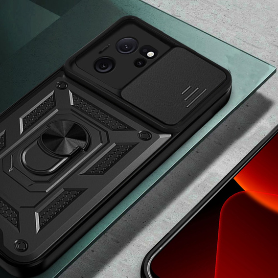 Чохол NOX Camera Slide Xiaomi 13T / 13T Pro, CamShield Slide, чорний
