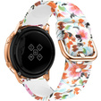 Ремінець Smooth до Samsung Galaxy Watch Active 22mm, Bird and Flower