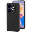 Чехол до Infinix Hot 40i, Silicone Lite, чёрный
