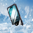 IP68 Водонепроницаемый чехол для iPhone 16 Pro Max, SHELLBOX MagSafe, чёрный