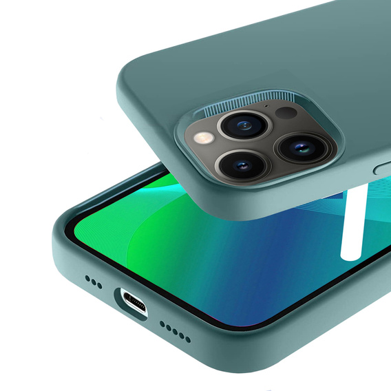 Чoхол до iPhone 14 Pro, Silicone Lite, зелений