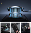 Бронированный чехол для iPhone 15 Pro Max, Dexnor CamProtect MagSafe, чёрный (Две рамки)