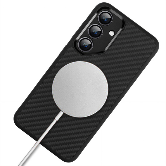 Чохол для Samsung Galaxy S24, ERBORD KevlarGuard, чорний