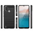 Чехол до Nokia C21 Plus 4G, Carbon, чёрный