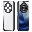 Чехол DuxDucis для Xiaomi Redmi 14C / Xiaomi Poco C75, Aimo case, прозрачный / черный
