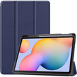 Чехол для Samsung Galaxy Tab S6 Lite, Tri-fold,  темно-синий