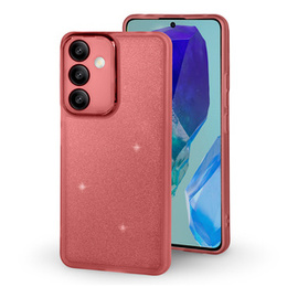 Чoхол до Samsung Galaxy M55 5G, Glittery Powder, червоний
