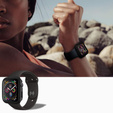 Чохол SPIGEN для Apple Watch 4/5/6 / SE 44mm, Thin Fit, Black