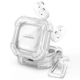 Чохол Dexnor для навушників Galaxy Buds 2 / 2 Pro / Pro / Live, прозорий