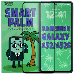 Закаленное стекло 5D Full Glue Smart Palm для Samsung Galaxy A52/A52s