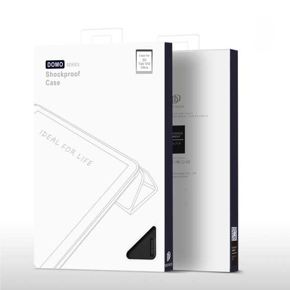 Чехол для Samsung Galaxy Tab S10 Ultra, Dux Ducis Domo, чёрный