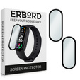 2x Гибридное стекло ERBORD для Xiaomi Mi Band 6