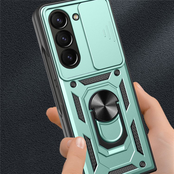 Чехол NOX Camera Slide Samsung Galaxy Z Fold5 5G, CamShield Slide, зеленый