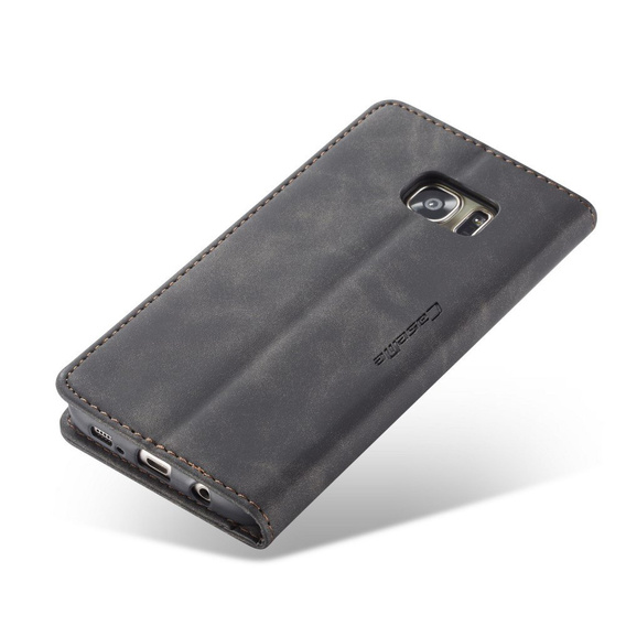 Чохол-сумка для Samsung Galaxy S7 Edge, Leather Wallet Case, чорний