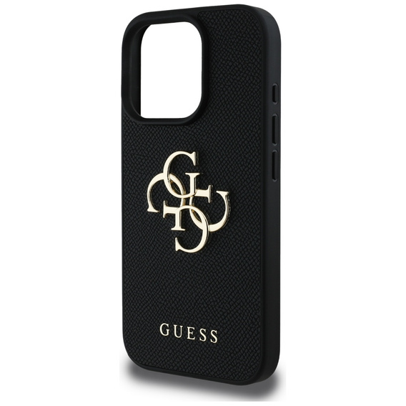 Чохол GUESS Grained Big 4G and Classic Logo для iPhone 16 Pro