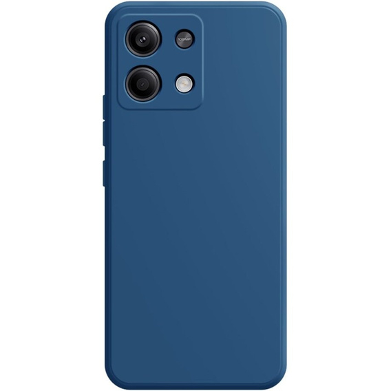Чехол до Xiaomi Redmi Note 13 5G, Silicone Lite, темно-синий