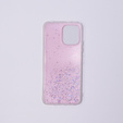 Чехол до Xiaomi Redmi 12, Glittery, розовый