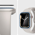 Spigen ProFlex EZ FIT,Гибридное стекло для Apple Watch 7 / 8 45MM, Clear (2 sztuki)