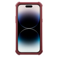 Бронированный чехол для iPhone 14 Pro Max, Dexnor Full Body, красный