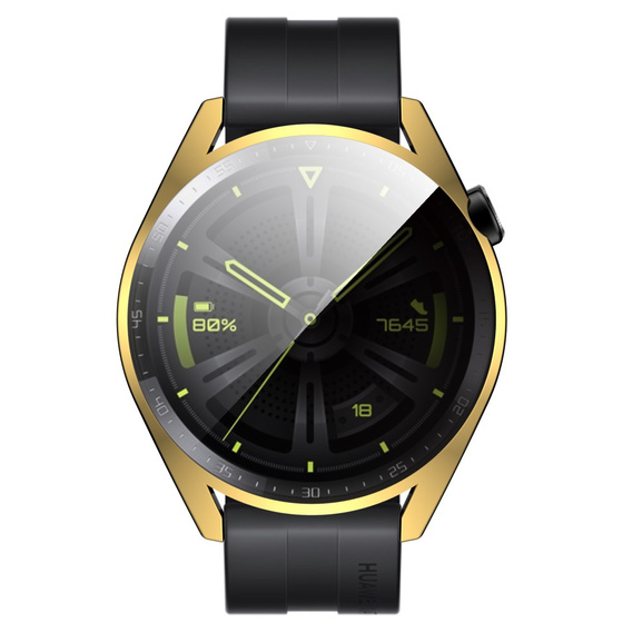 Футляр з ТПУ кришкою для Huawei Watch GT 3 42mm - Gold
